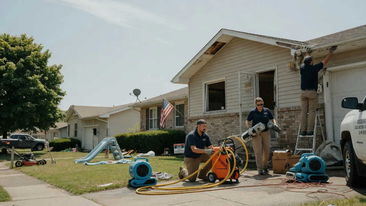 Water Damage Restoration in Upperglade, WV near me